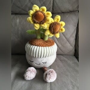 Russ Greenhouse - 12” Plush Flower Sunflower